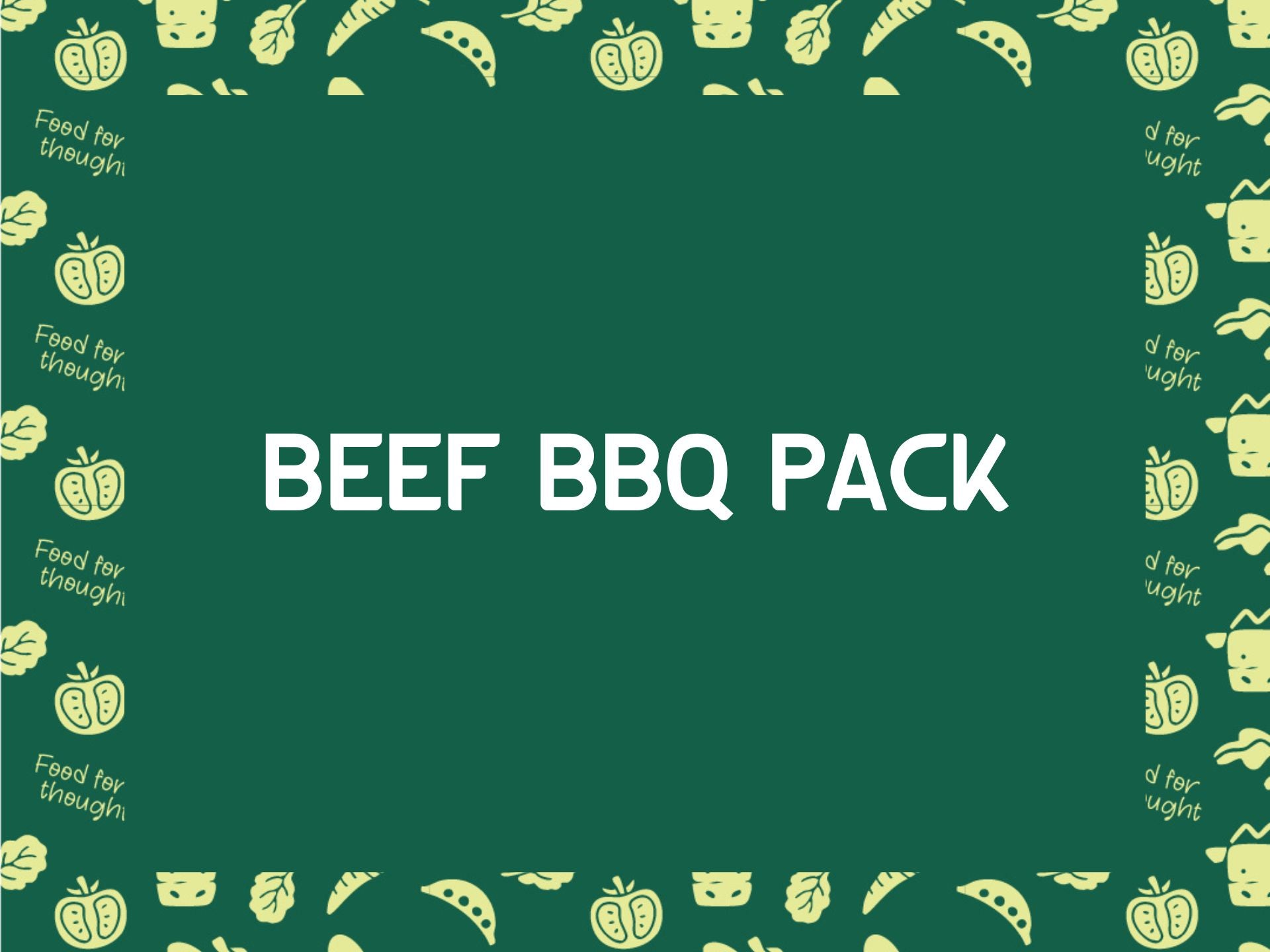 Beef BBQ Pack