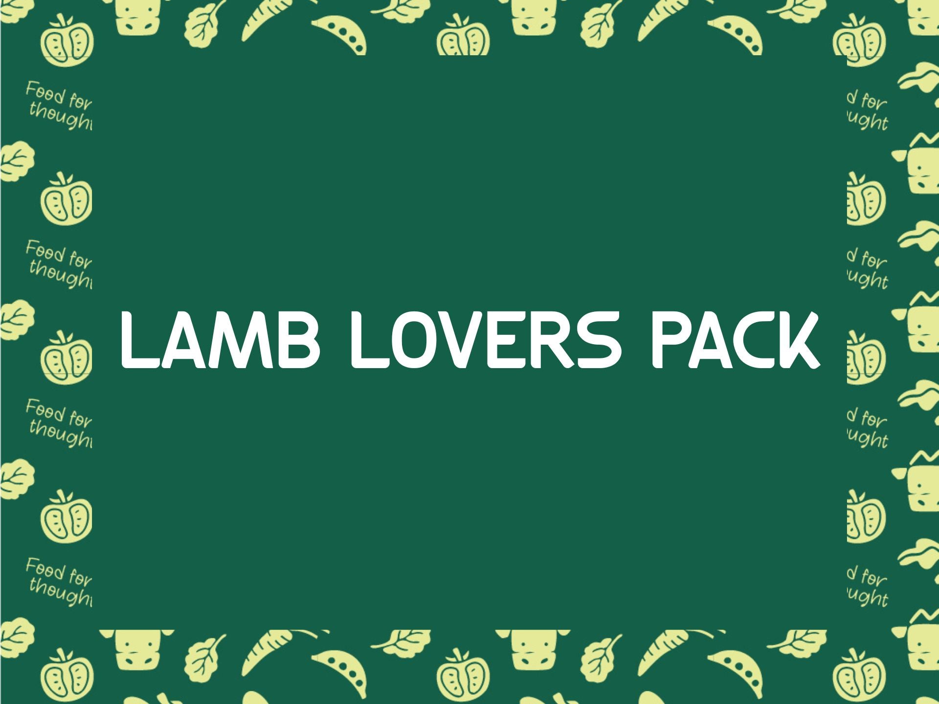 Lamb Lovers Pack